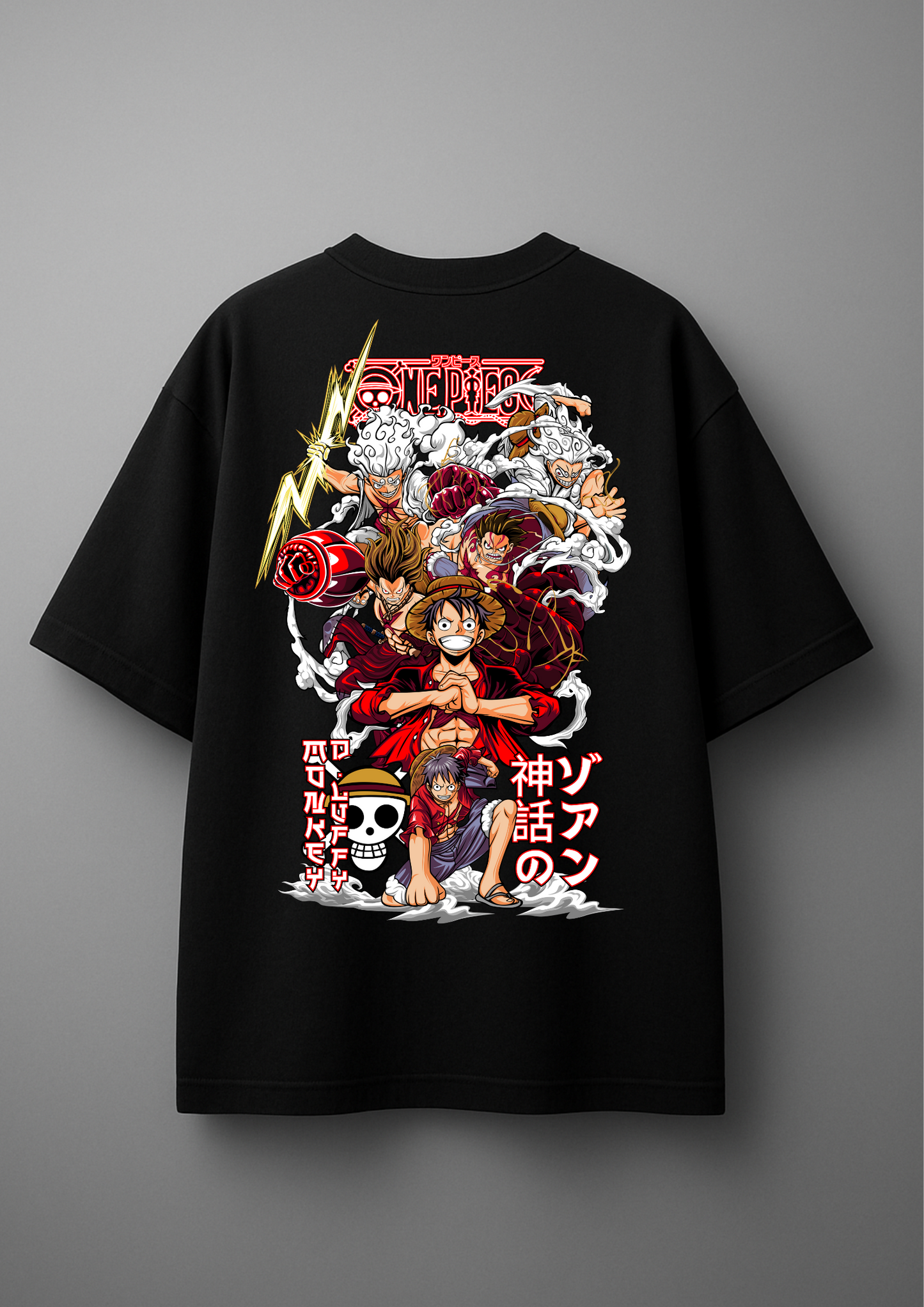 Tivon x One Piece Oversized T-Shirt